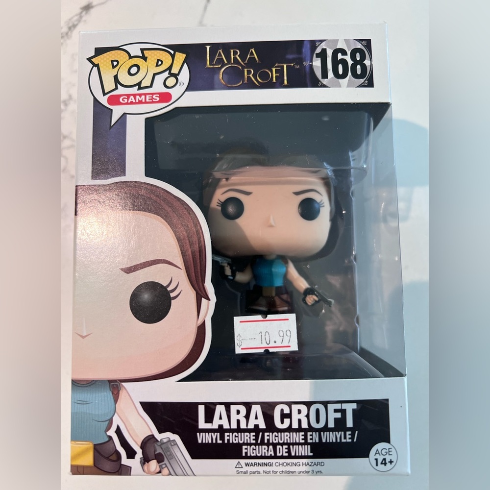 Lara Croft Funko pop excellent condition